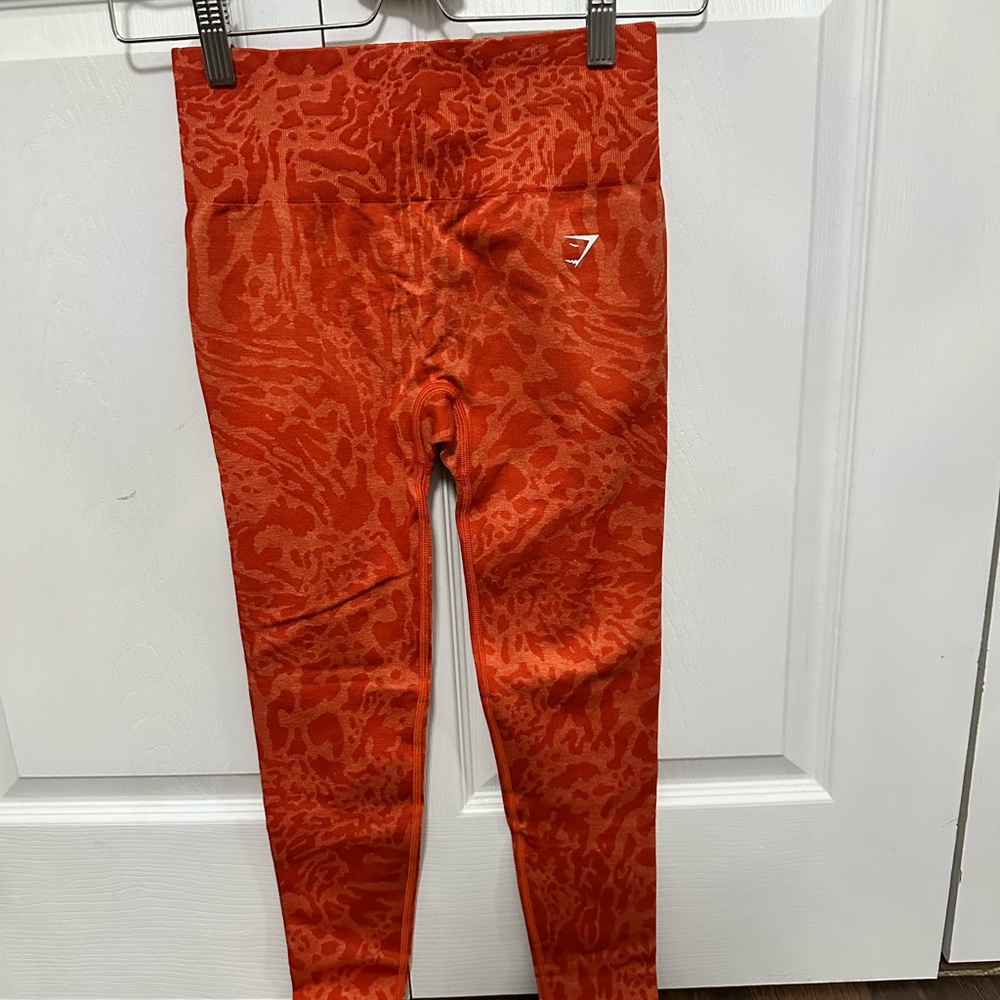 Adapt Gymshark x Whitney orange Leggings